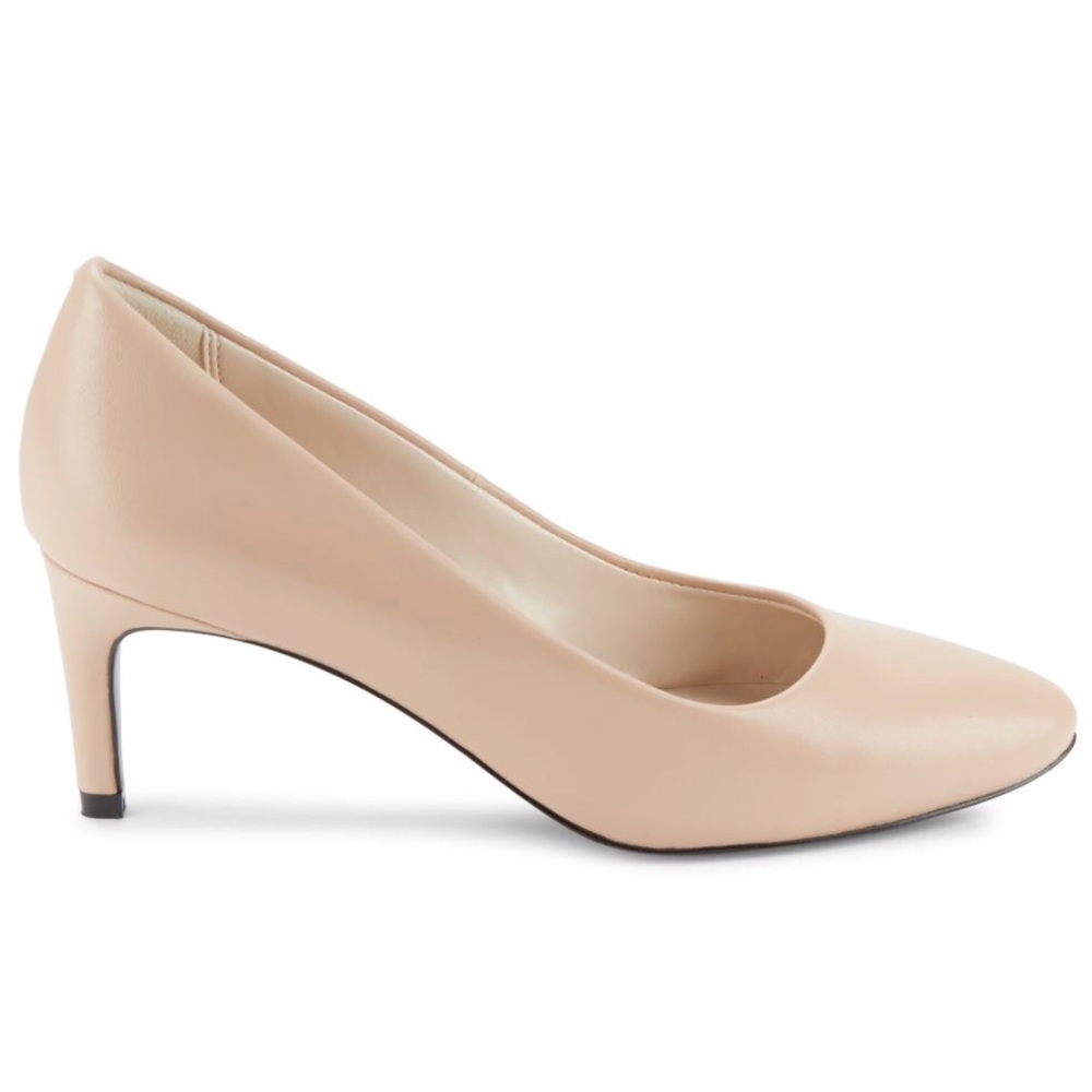 Cole Haan Helen Grand Leather Pump 65mm in Nude